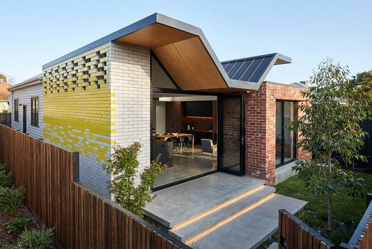 Exterior view of The Bumble Bee residence