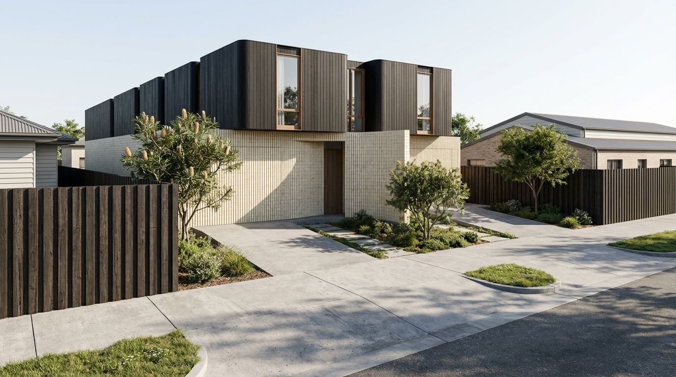 The Crustacean project at 91 Blyth Street, Altona
