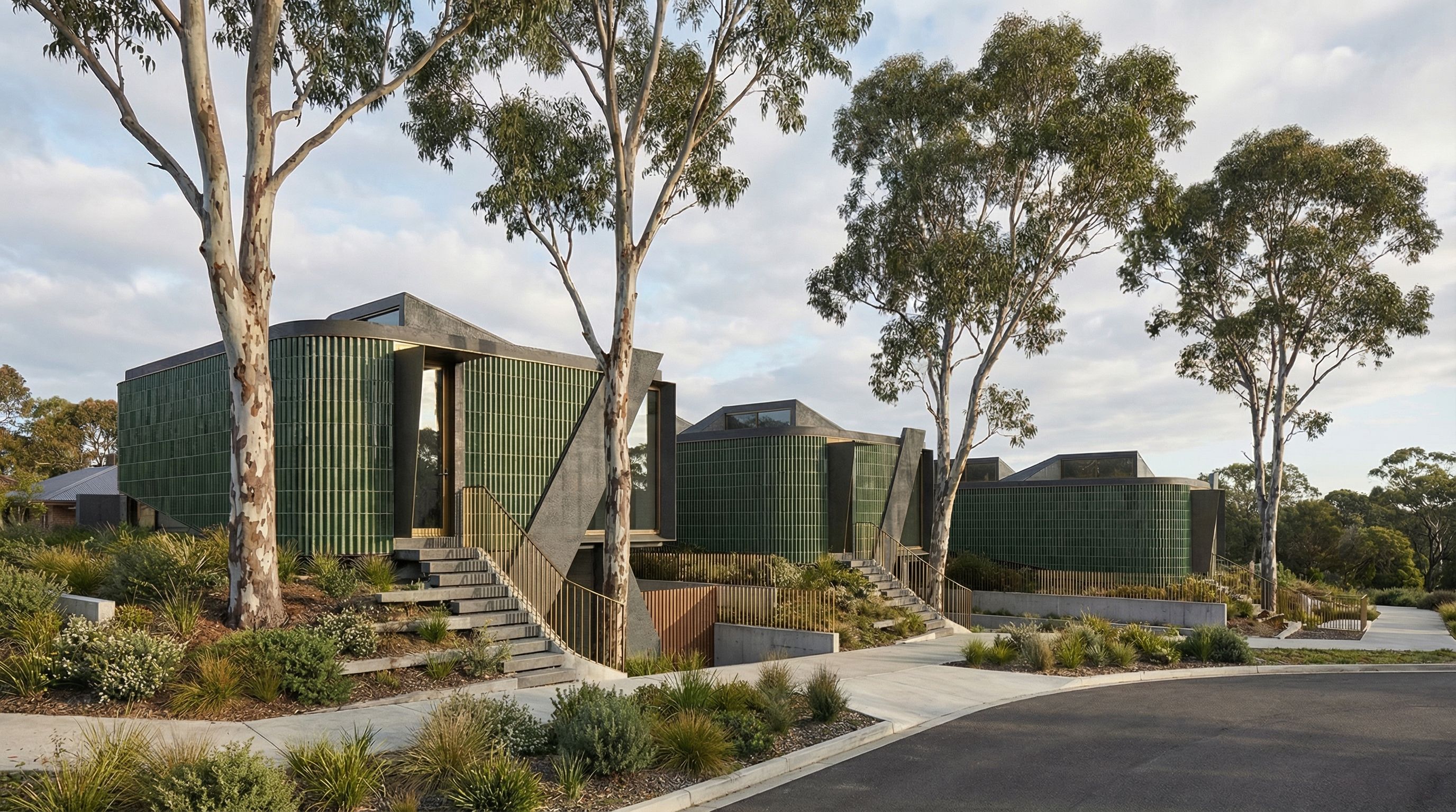 Exterior design view of the Over Under residences